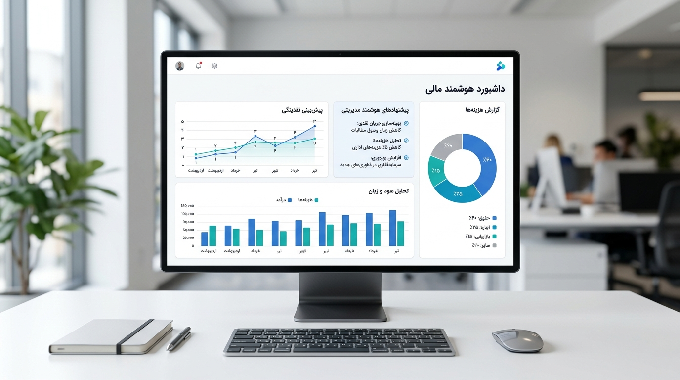 طراحی داشبورد توصیفی و تجویزی